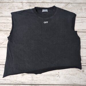 Off-White Stamp Mary Over Short-Sleeve Tee 'Black/White' - ALTERED